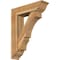 Ekena Millwork Balboa Traditional Rough Sawn Bracket w/ Offset Brace, Western Red Cedar, 8"W x 30"D x 38"H BKT0806X30X38BOA01RWR - alternate 1